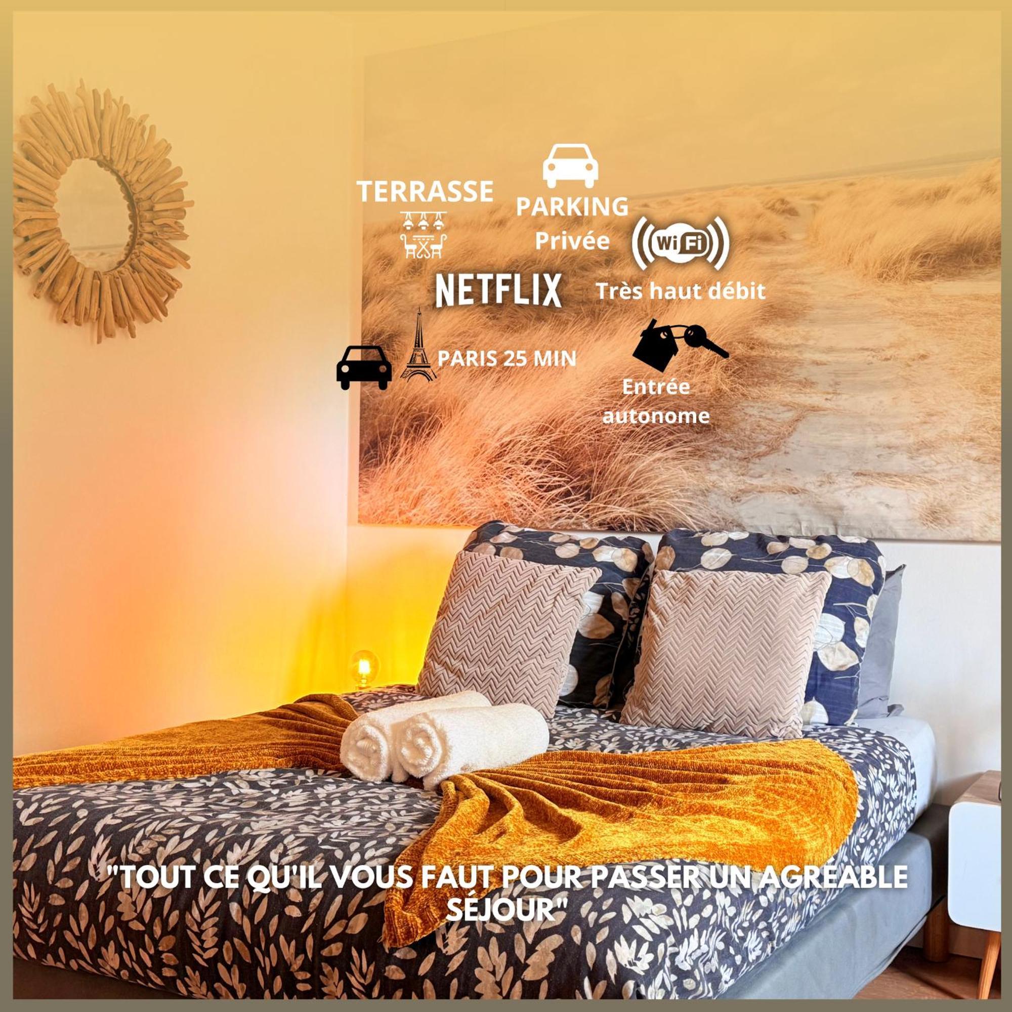 Les Dunes Studio Ideal Couple,Solo,Famille&Pro Vitry-sur-Seine Eksteriør bilde